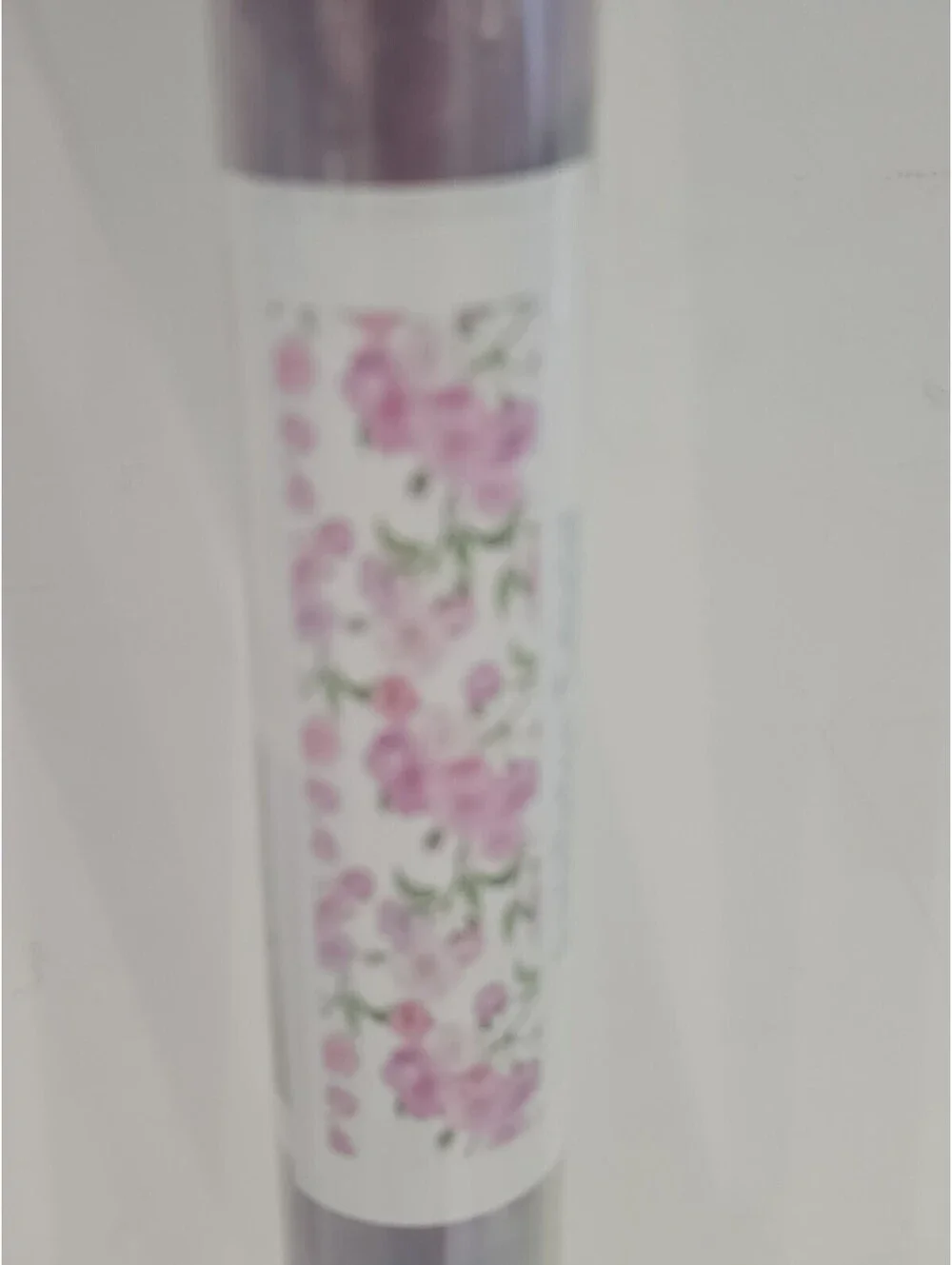 2-Pack Decorative Floral Privacy Window Film – Static Cling Glass Covering